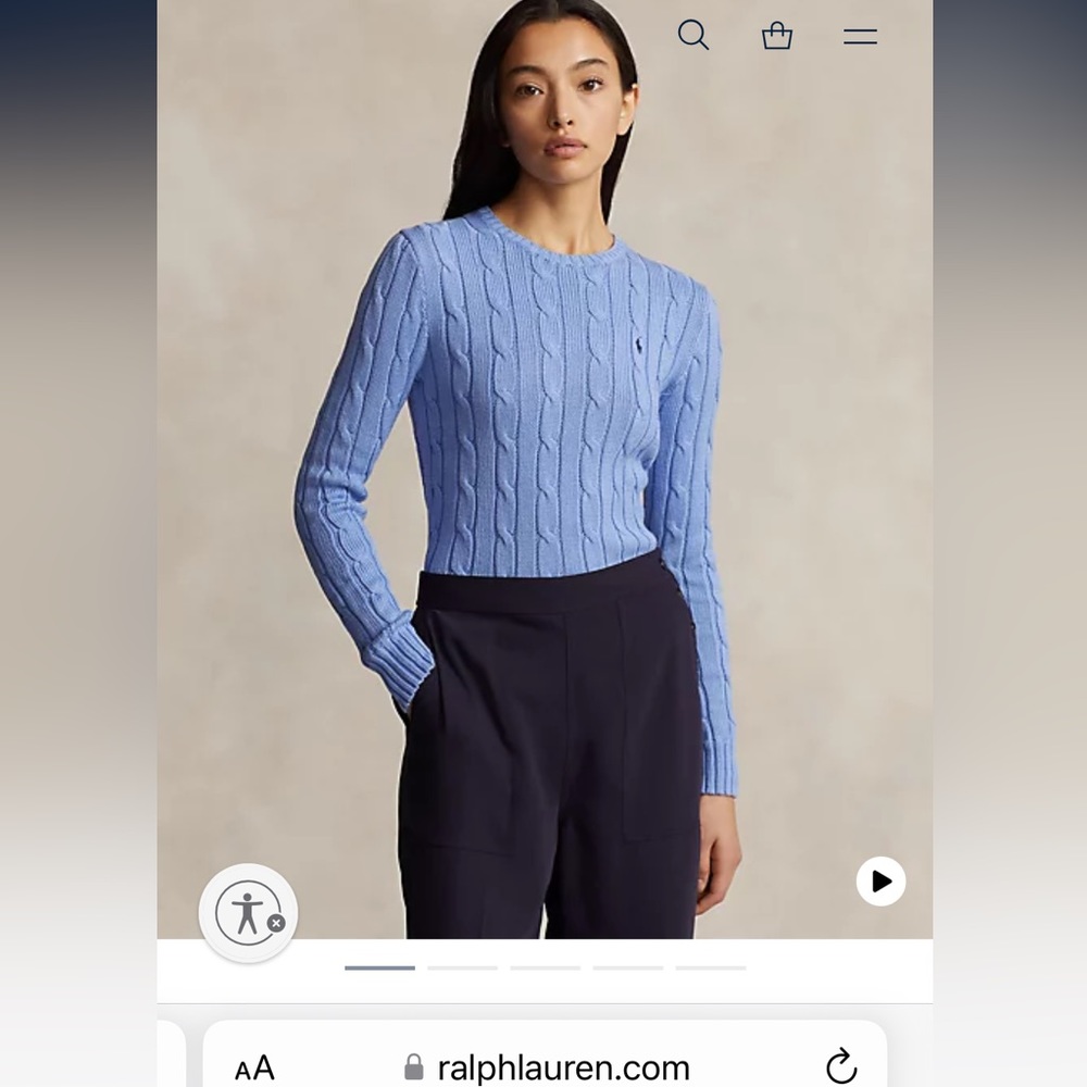 Ralph Lauren Blue Sweater